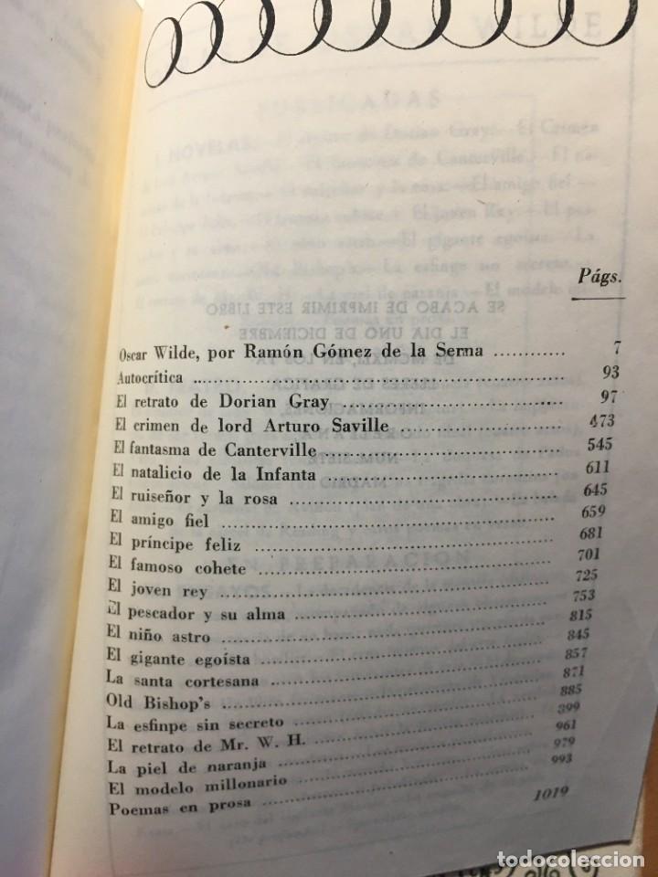 Libros de segunda mano: &Oacute;scar Wilde. Novelas 1 - Foto 2