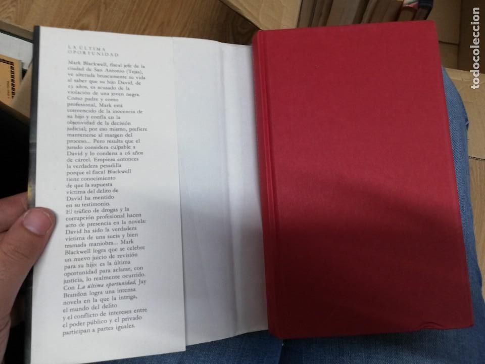 Libros de segunda mano: LA &Uacute;LTIMA OPORTUNIDAD. JAY BRANDON - Foto 2