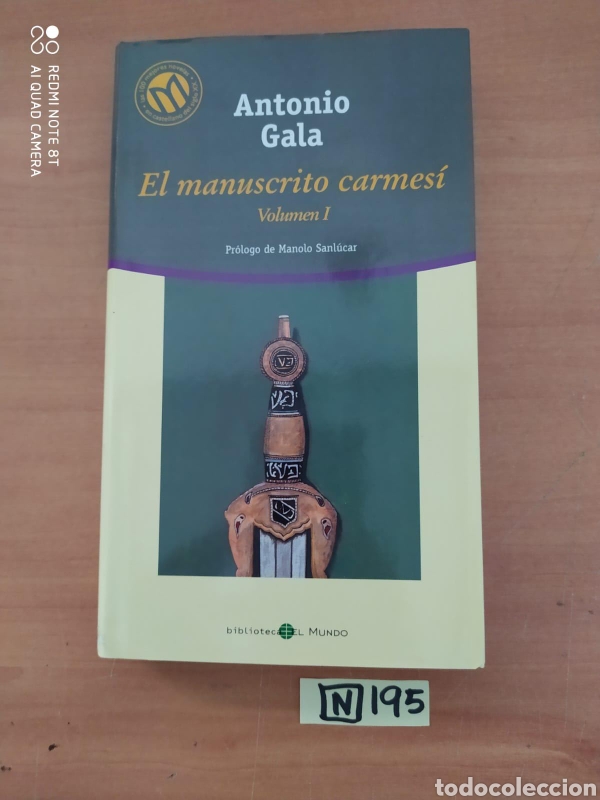 Libros de segunda mano: El Manuscrito Carmes&iacute; - Foto 1