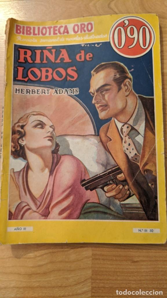 Libros de segunda mano: LIBRO RI&Ntilde;A DE LOBOS BIBLIOTECA ORO - Foto 1