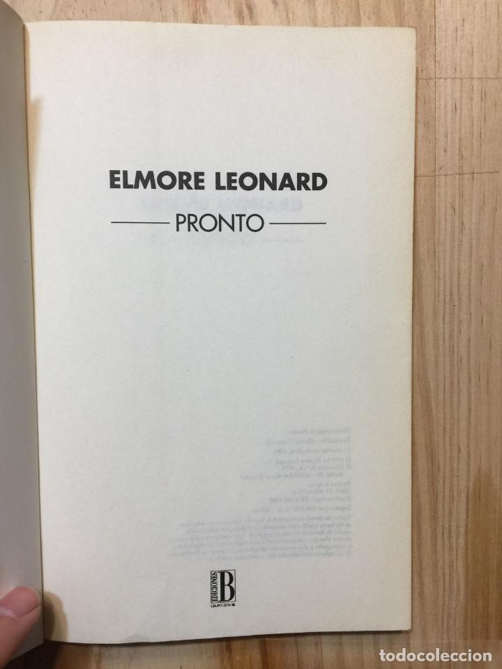 Libros de segunda mano: Pronto - Elmore Leonard - Foto 3