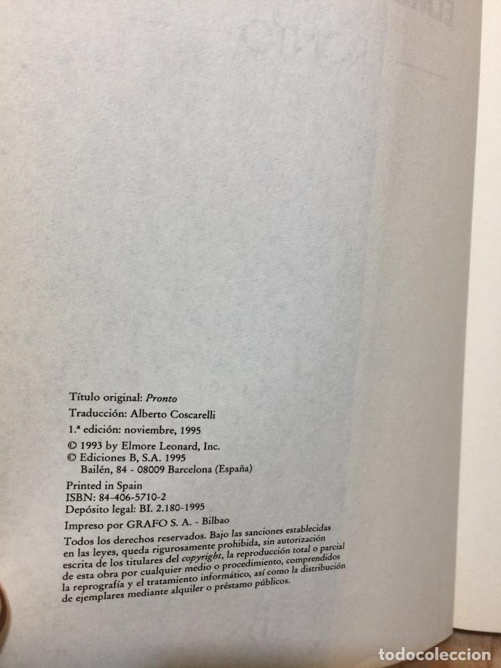 Libros de segunda mano: Pronto - Elmore Leonard - Foto 5
