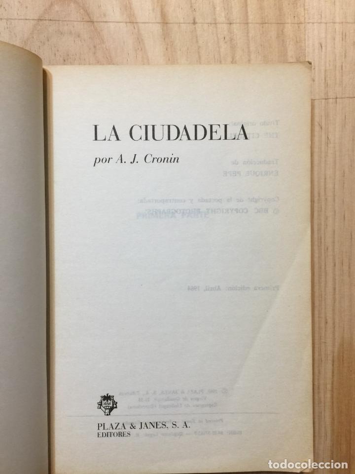 Libros de segunda mano: La Ciudadela - A. J. Cronin - Foto 3
