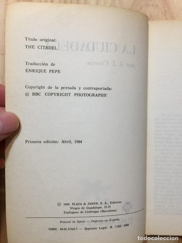 Libros de segunda mano: La Ciudadela - A. J. Cronin - Foto 4
