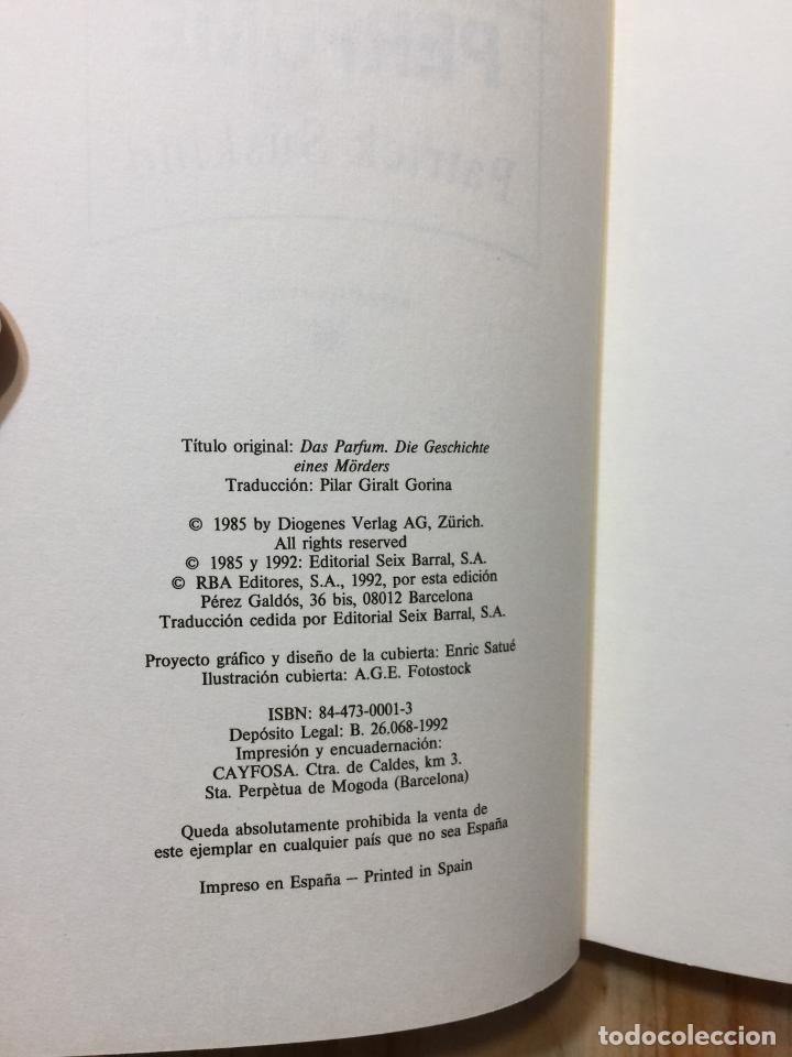 Libros de segunda mano: El perfume - Patrick Suskind - Foto 2