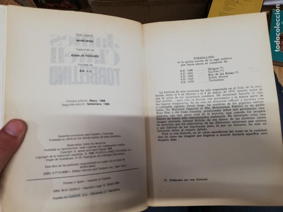 Libros de segunda mano: Torbellino. James Clavell - Foto 3