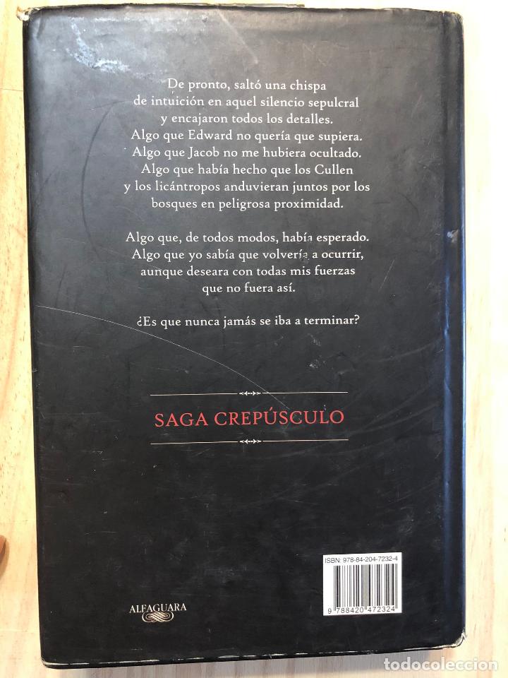 Libros de segunda mano: Eclipse - Stephenie Meyer - Foto 2