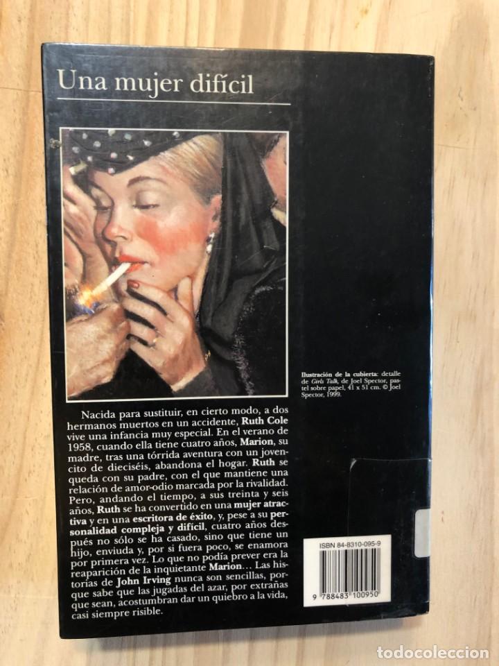 Libros de segunda mano: Una mujer dif&iacute;cil - John Irving - Foto 5