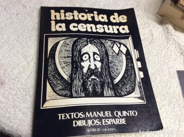 Libros de segunda mano: Historia de la censura. Libro - Foto 1