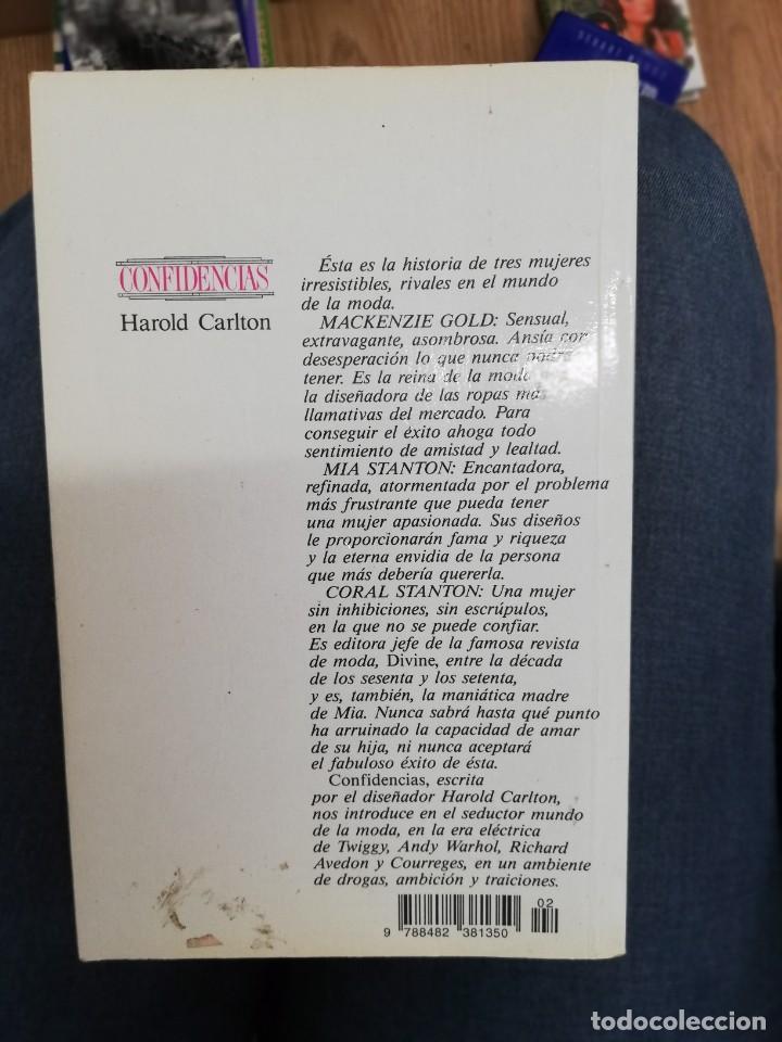 Libros de segunda mano: CONFIDENCIAS. HAROLD CARLTON - Foto 3