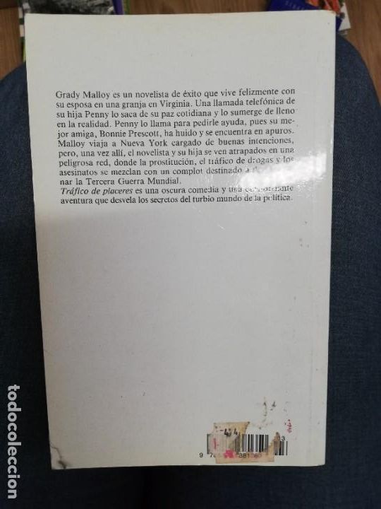 Libros de segunda mano: TR&Aacute;FICO DE PLACERES. PATRICK ANDERSON - Foto 3
