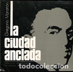 Libros de segunda mano: La ciudad anclada, Gregorio Maraz&oacute;n - Foto 1