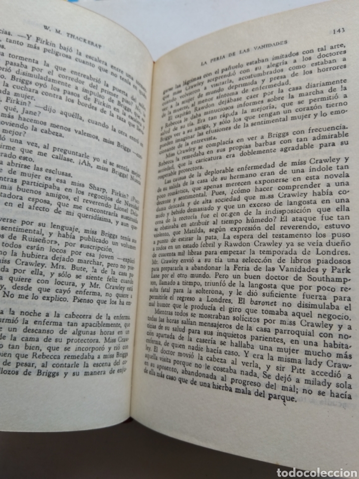 Libros de segunda mano: LA FERIA DE LAS VANIDADES/W.M. THACKERAY - Foto 7