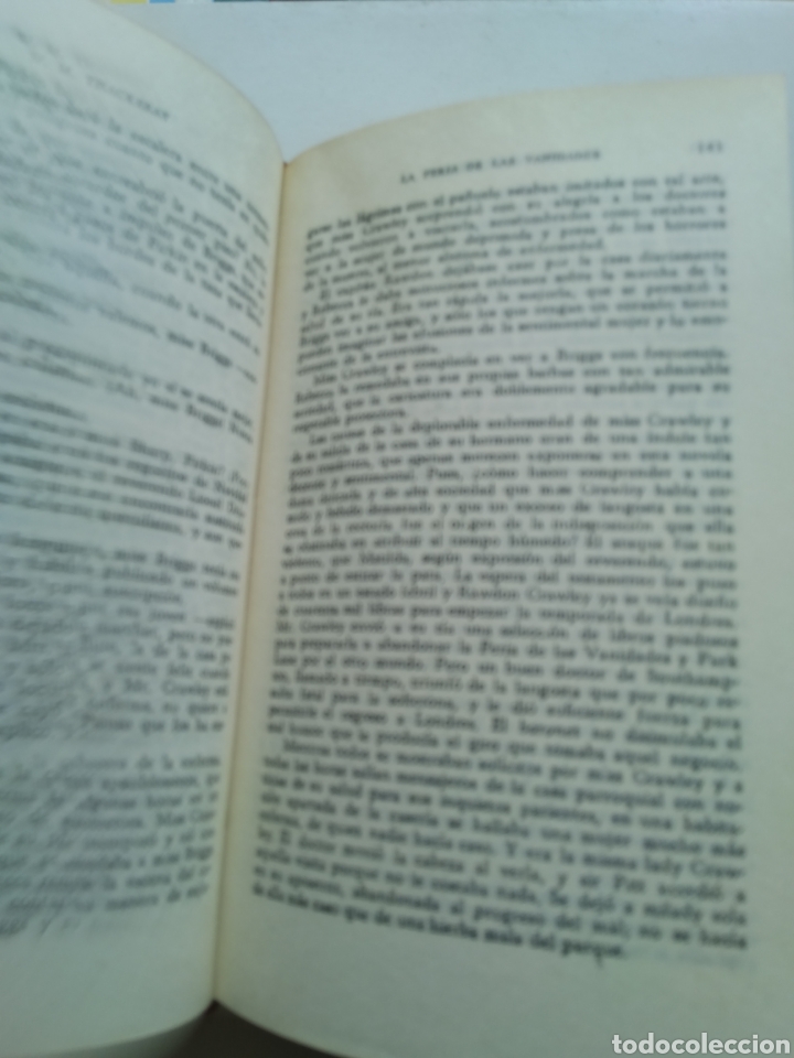 Libros de segunda mano: LA FERIA DE LAS VANIDADES/W.M. THACKERAY - Foto 8