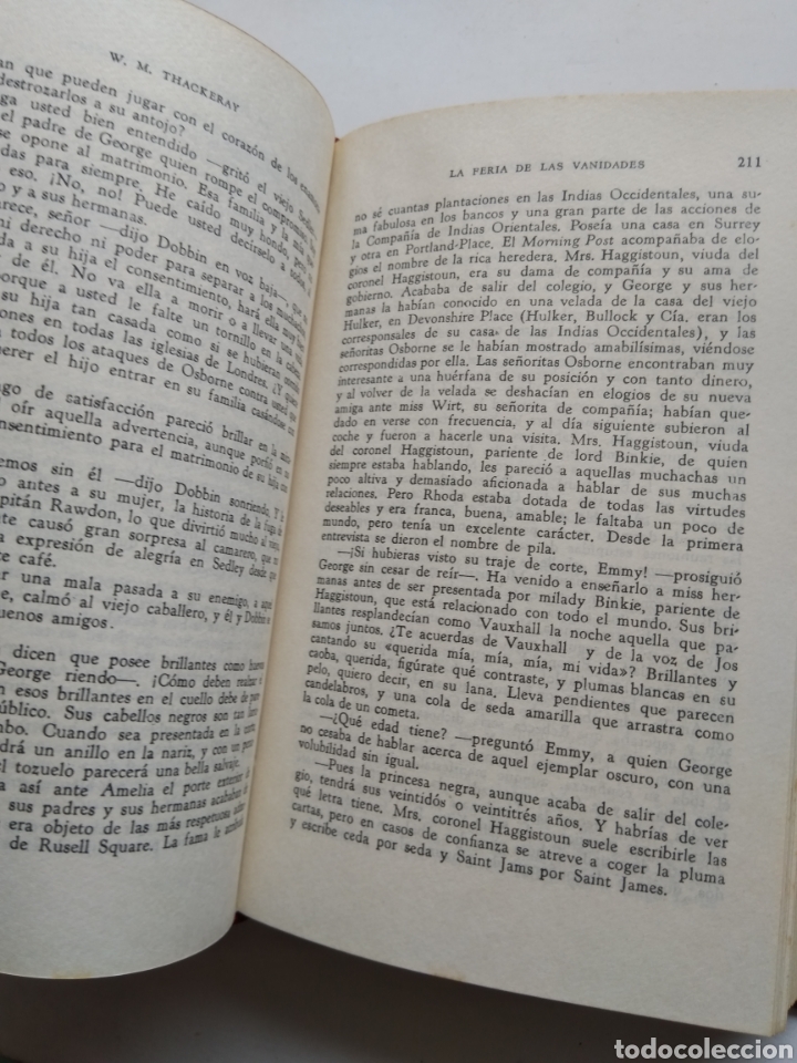 Libros de segunda mano: LA FERIA DE LAS VANIDADES/W.M. THACKERAY - Foto 10