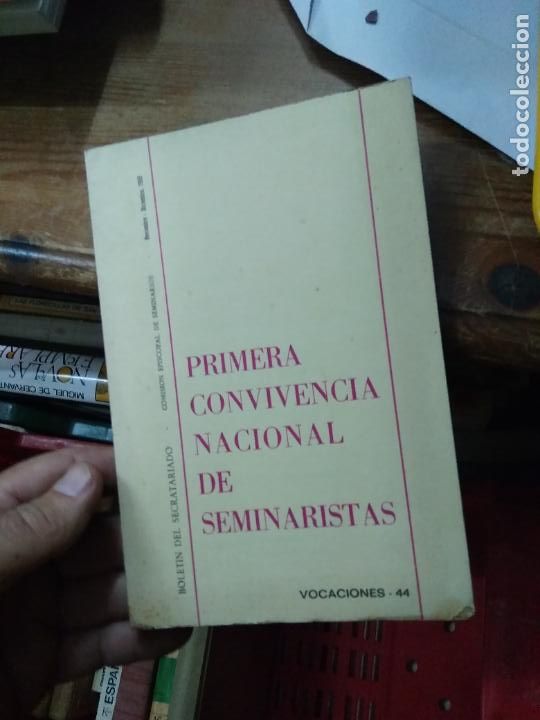Libros de segunda mano: Primera convivencia nacional de seminaristas. L.13773-968