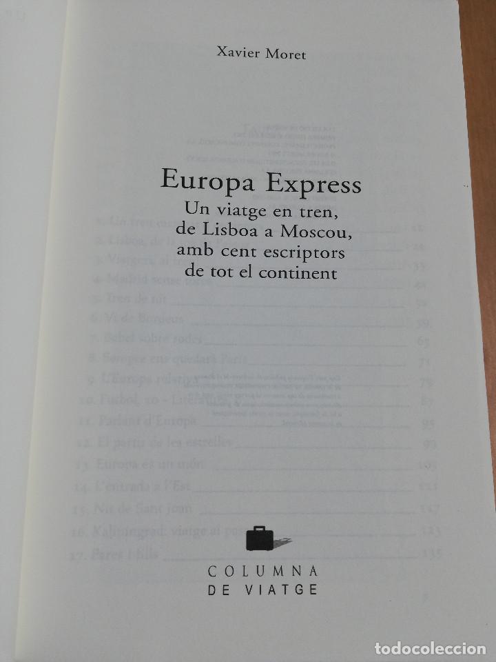 Libros de segunda mano: EUROPA EXPRESS (XAVIER MORET) - Foto 2