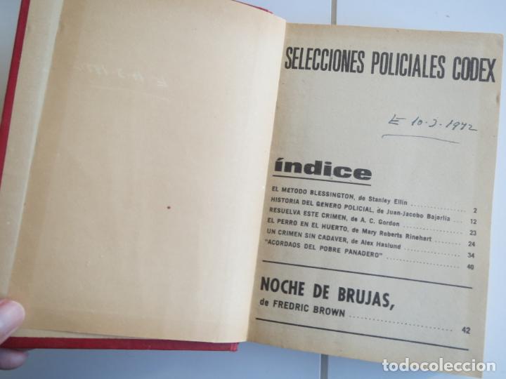 Libros de segunda mano: SELECCIONES POLICIALES CODEX 1965 - Foto 4