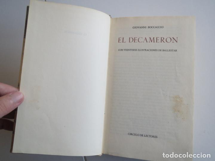 Libros de segunda mano: EL DECAMERON BOCCACIO 1965 CIRCULO DE LECTORES - Foto 4