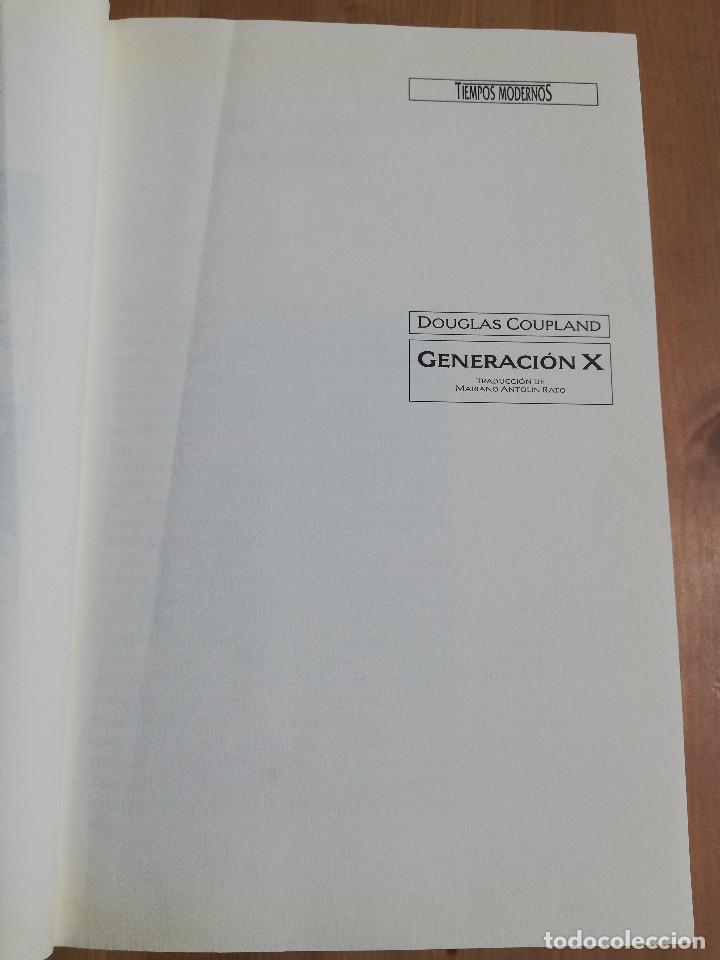 Libros de segunda mano: GENERACI&Oacute;N X (DOUGLAS COUPLAND) - Foto 2