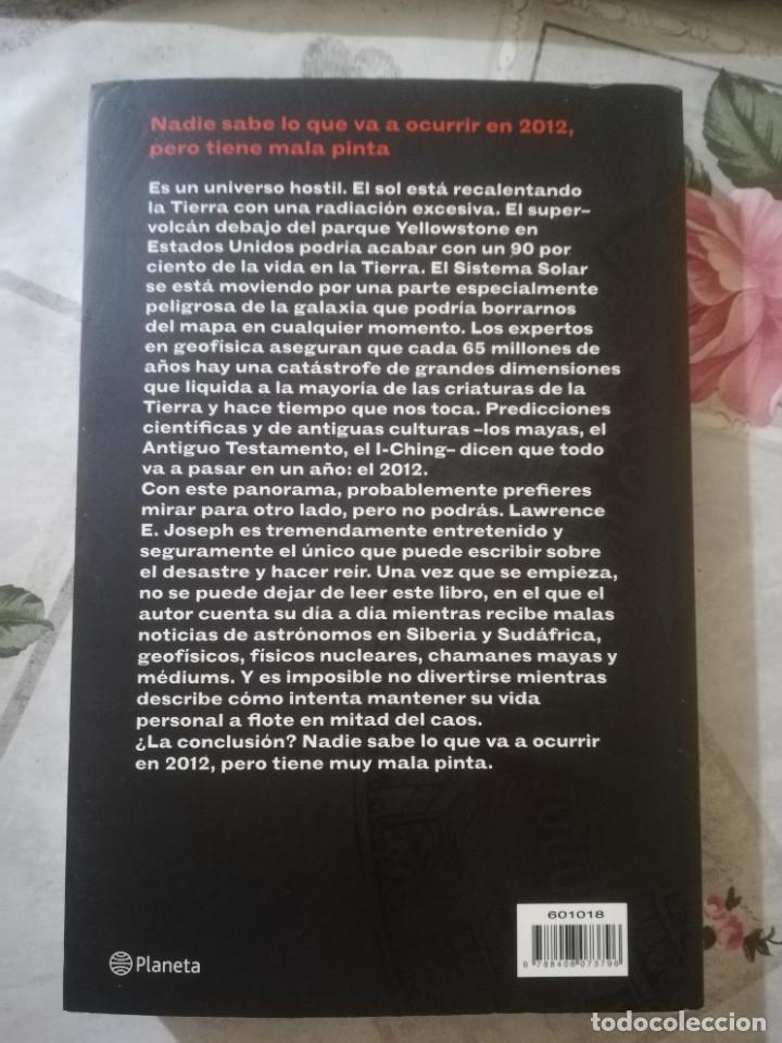 Libros de segunda mano: Apocalipsis 2012 - Lawrence E. Joseph - Foto 2