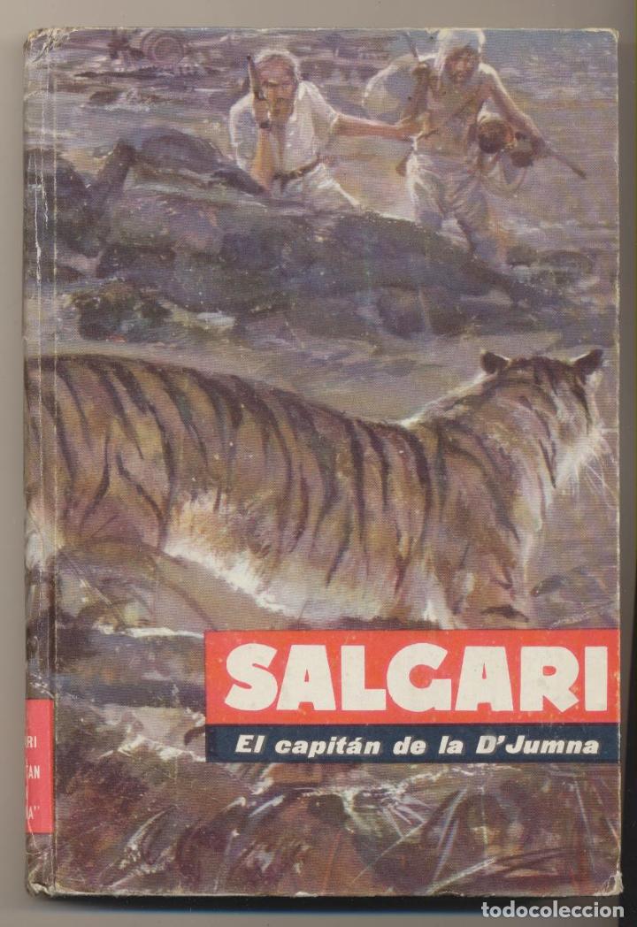 Libros de segunda mano: Salgari. El Capit&aacute;n de la D&acute;JUmna. Molino 1959 - Foto 1