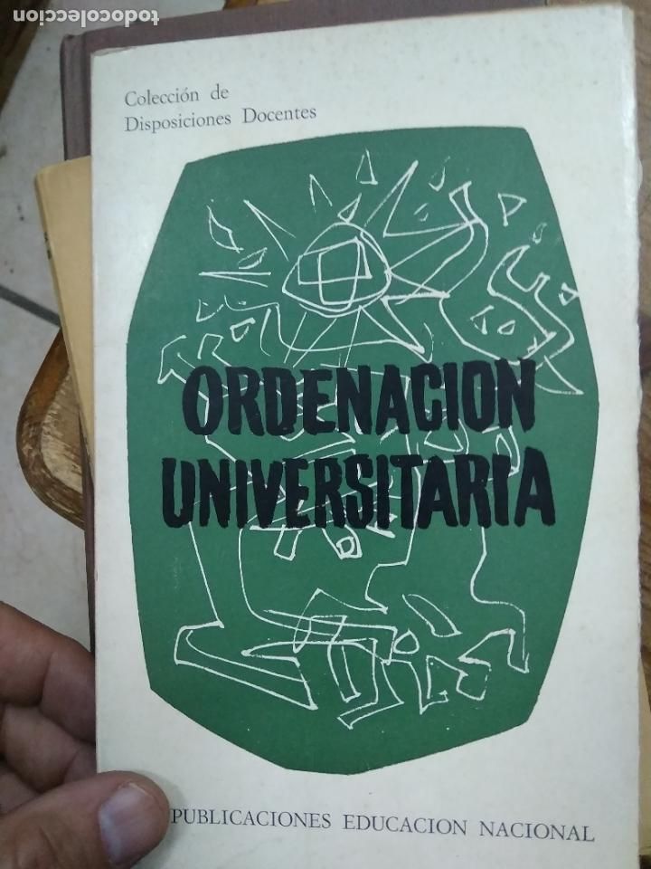 Libri di seconda mano: Ordenaci&oacute;n universitaria. L.809-1962