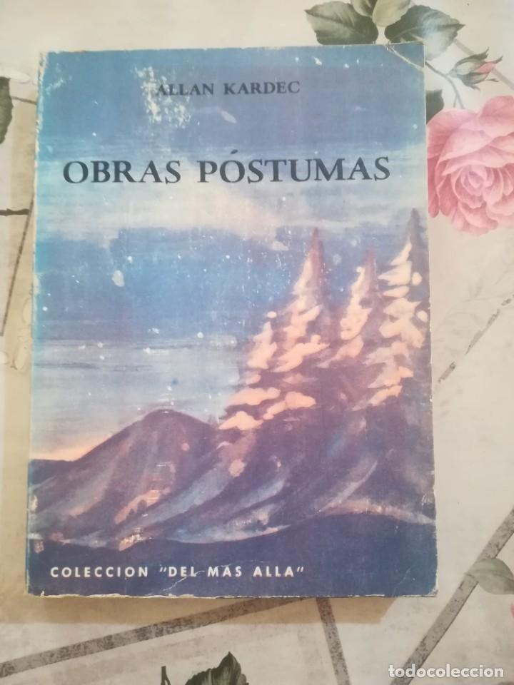 Libros de segunda mano: Obras p&oacute;stumas - Allan Kardec - Foto 1