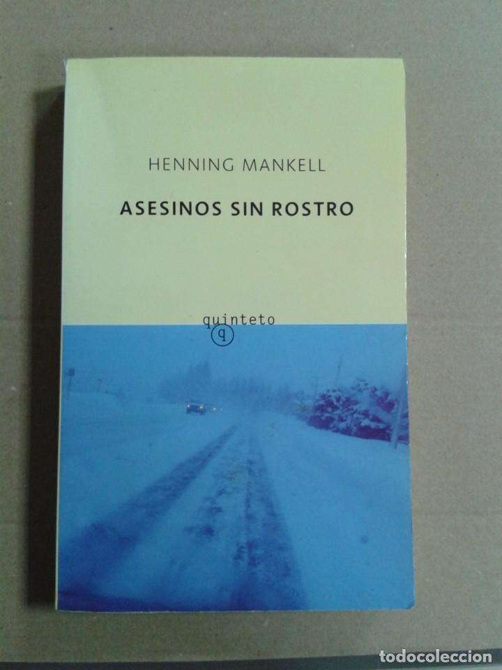 Libros de segunda mano: Asesinos sin rostro. Henning Mankell - Foto 1