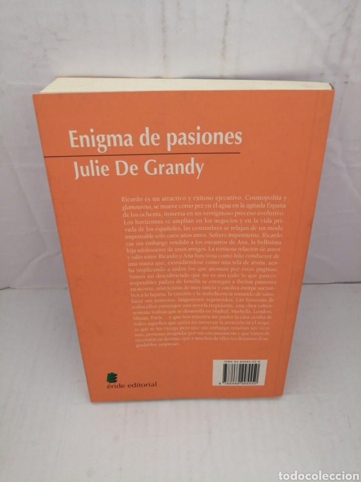 Libros de segunda mano: Enigma de Pasiones - Foto 2