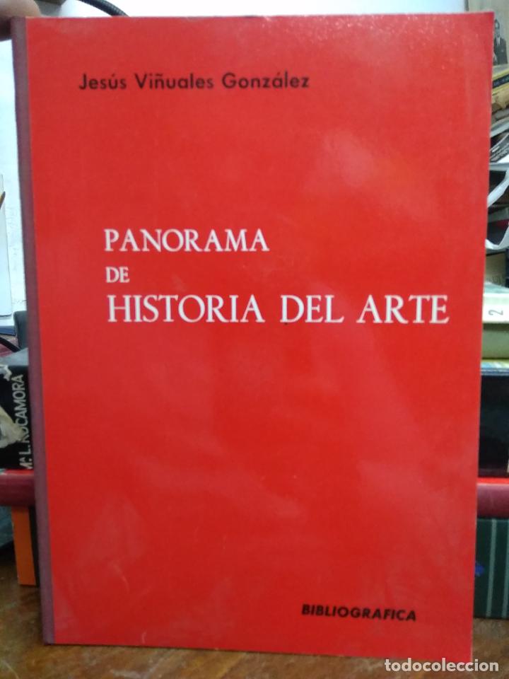 Libros de segunda mano: Panorama de historia del arte, Jes&uacute;s Vi&ntilde;uales Gonz&aacute;lez. L.22565
