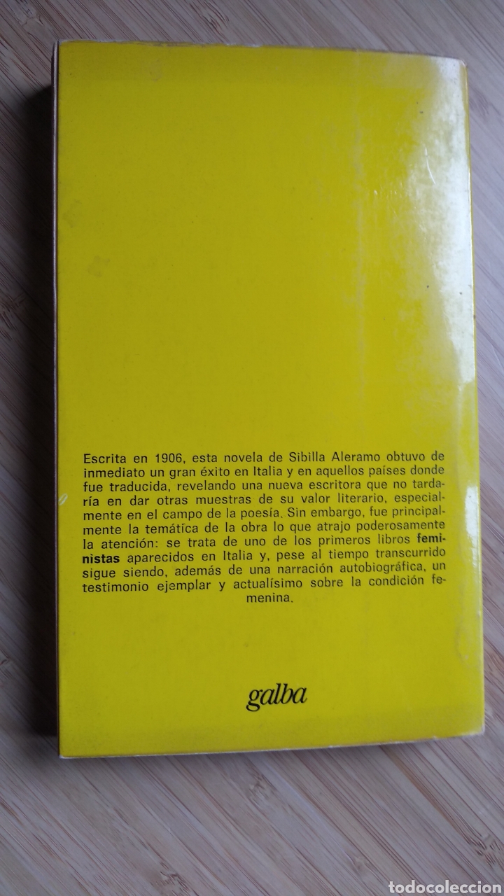 Libros de segunda mano: Una mujer - Sibilla Aleramo - Foto 2