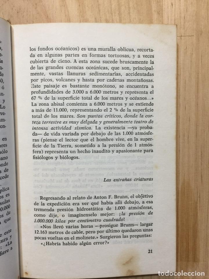 Libros de segunda mano: El tri&aacute;ngulo mortal de las Bermudas - Alejandro Vignati - Foto 4