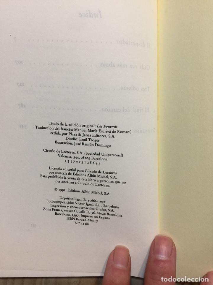 Libros de segunda mano: Las hormigas - Bernard Werber - Foto 3