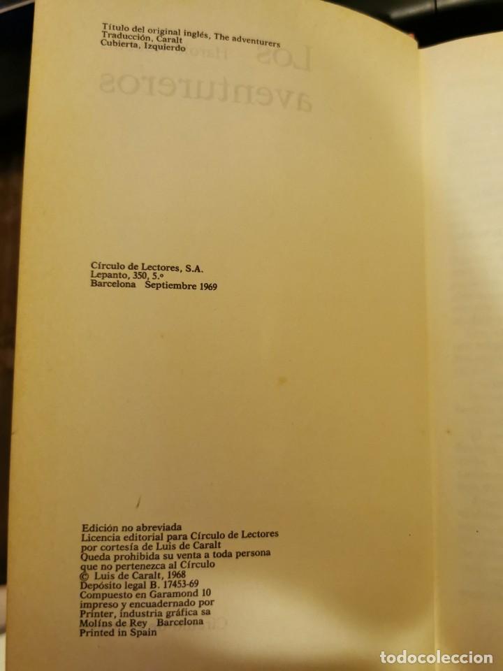 Libros de segunda mano: LIBRO 2358 LOS AVENTUREROS HAROLD ROBBINS - Foto 2