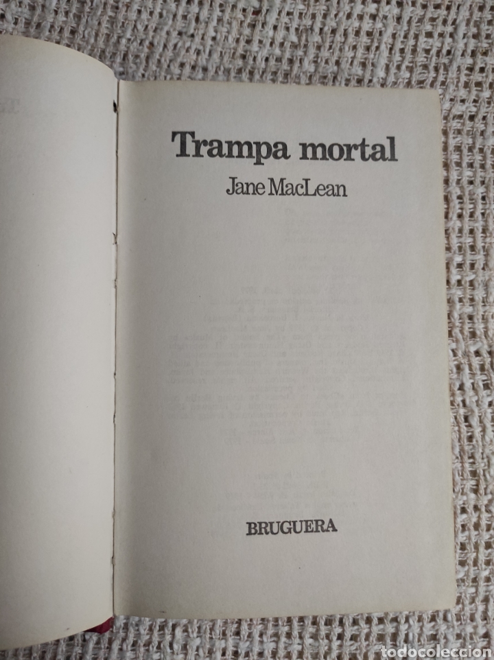 Libros de segunda mano: TRAMPA MORTAL / JANE MACLEAN - Foto 1