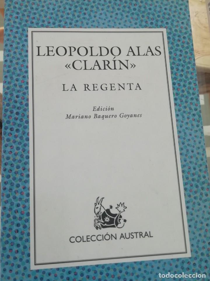 Libros de segunda mano: La Regenta de Leopoldo alas alias Clarin