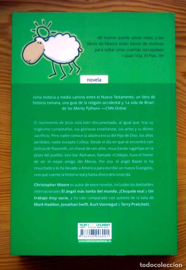 Libros de segunda mano: CORDERO - CHRISTOPHER MOORE - Editorial LA FACTOR&Iacute;A DE IDEAS - Foto 2