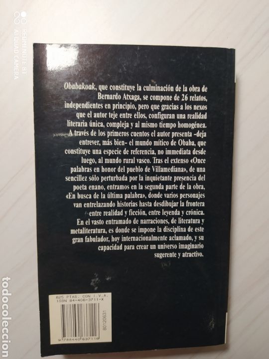 Libros de segunda mano: Obabakoak - Atxaga, Bernardo - Foto 2