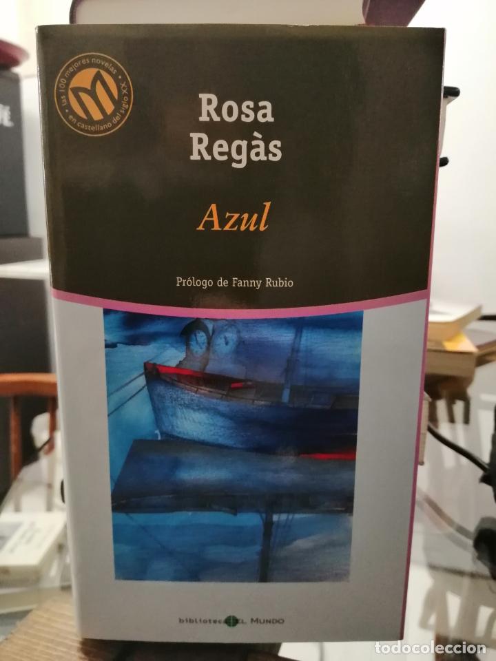 Libros de segunda mano: Azul. Rosa Reg&aacute;s. - Foto 1