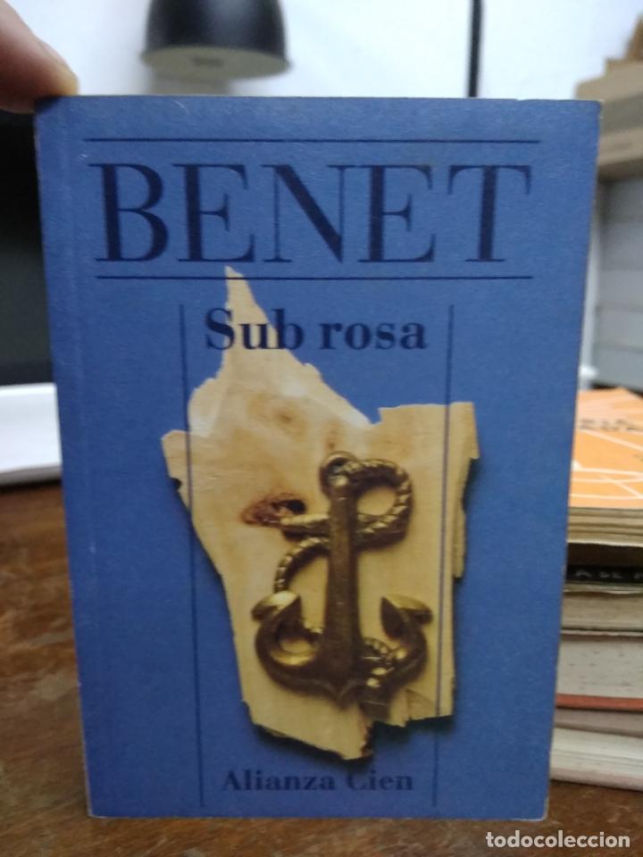 Libros de segunda mano: Sub rosa, Benet. REI-1 - Foto 1