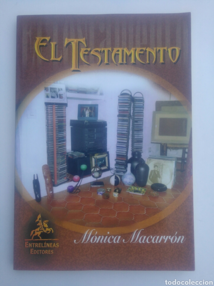 Libros de segunda mano: M&oacute;nica Macarr&oacute;n. El testamento. - Foto 1