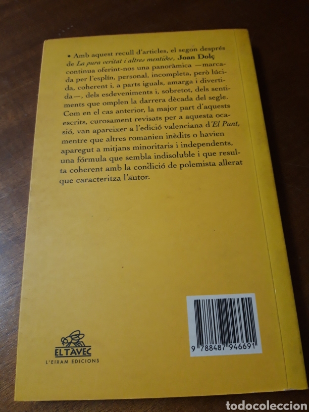 Libros de segunda mano: Joan Dol&ccedil; El sentit com&uacute; i altres malentesos - Foto 4