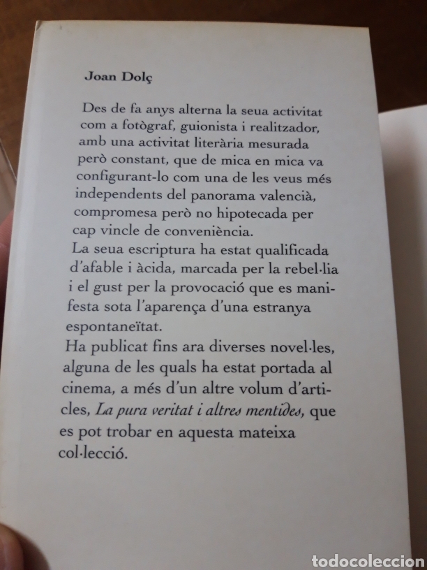 Libros de segunda mano: Joan Dol&ccedil; El sentit com&uacute; i altres malentesos - Foto 6