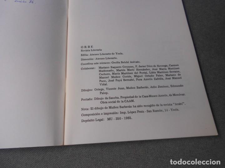 Libros de segunda mano: ORBE - Foto 3