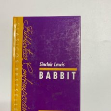 Libros de segunda mano: BABBIT. SINCLAIR LEWIS. EDITORIAL NOGUER. PAGS: 341