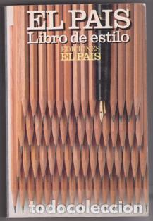 Libros de segunda mano: El Pa&iacute;s. Libro de Estilo. - Foto 1