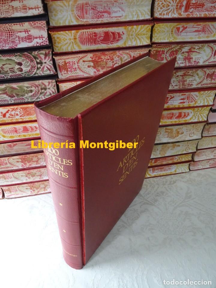 Libros de segunda mano: 100 ARTICLES DEN SENTIS . Autor : Sentis, Carles - Foto 2