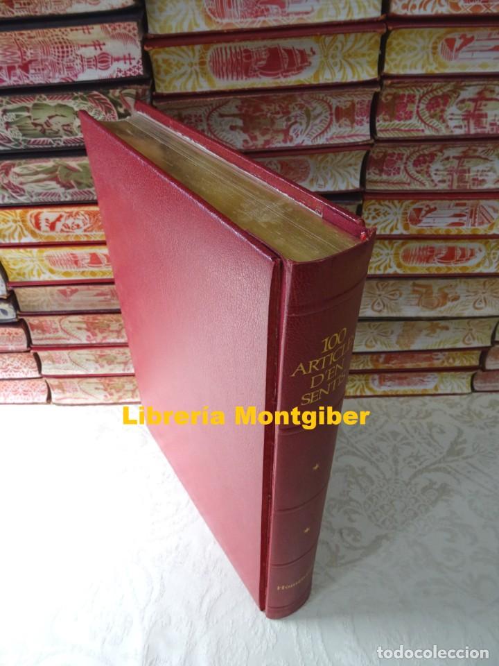 Libros de segunda mano: 100 ARTICLES DEN SENTIS . Autor : Sentis, Carles - Foto 3