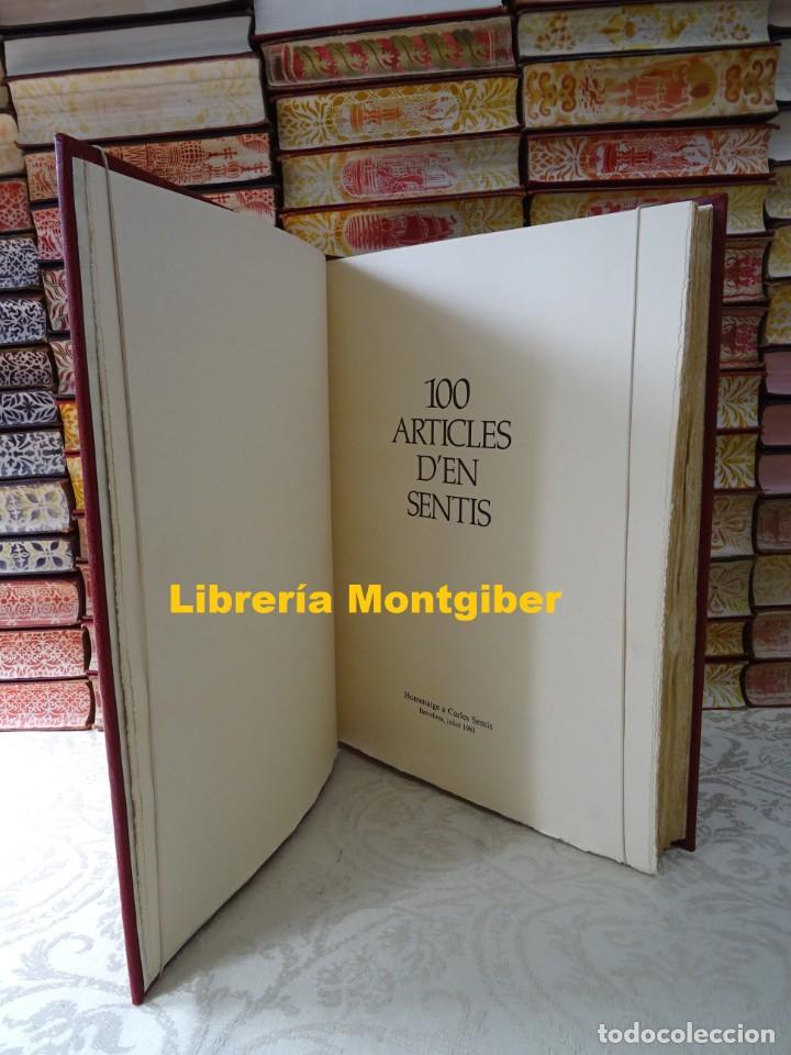 Libros de segunda mano: 100 ARTICLES DEN SENTIS . Autor : Sentis, Carles - Foto 7